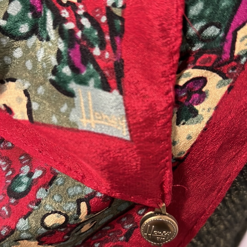 HONEY SILK VTG SCARF - Picture 6 of 10